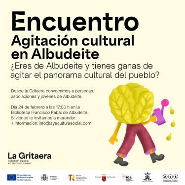 agitación cultural en albudeite